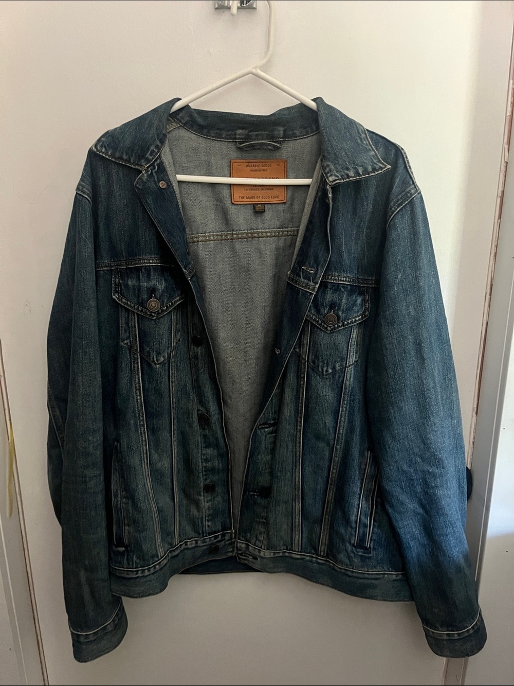 Lucky Brand Dark Blue Denim Jean Jacket